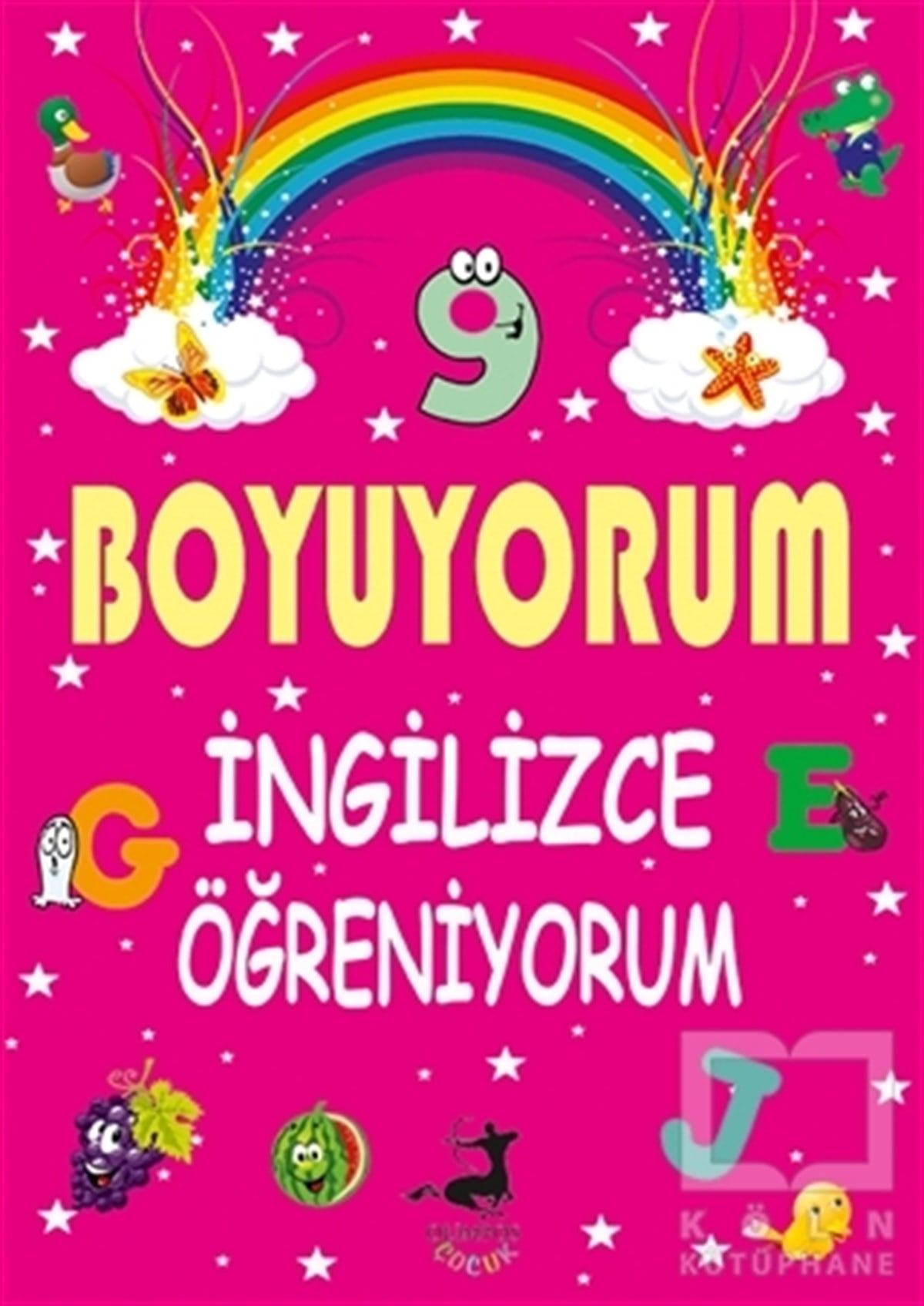 KolektifBoyama KitaplarıBoyuyorum İngilizce Öğreniyorum 9