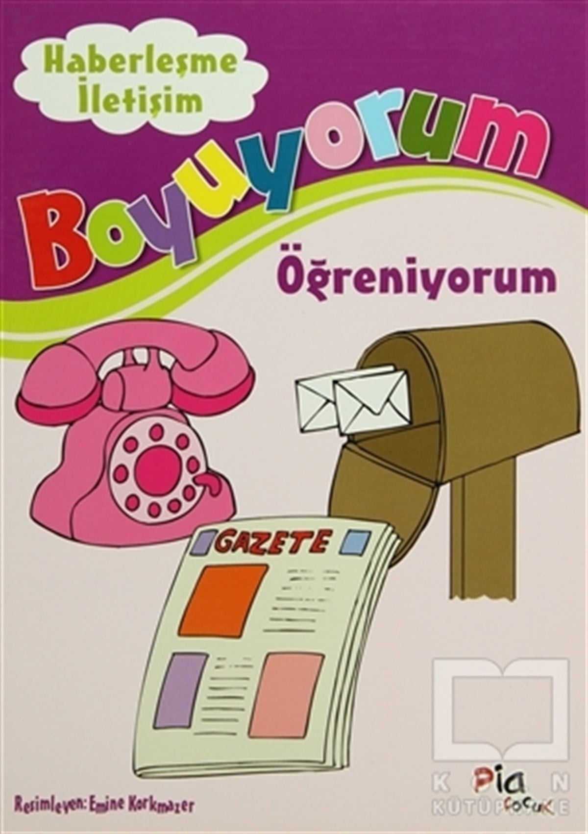 KolektifBoyama KitaplarıBoyuyorum Öğreniyorum - Haberleşme ve İletişim