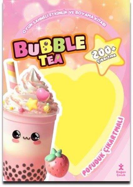 KolektifEgitim Etkinlik KitaplariBubble Tea - Pofuduk Çıkartmalı Etkinlik Kitabı