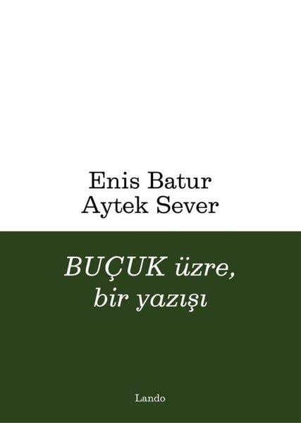 Aytek SeverDeneme KitaplarıBuçuk Üzre Bir Yazışı