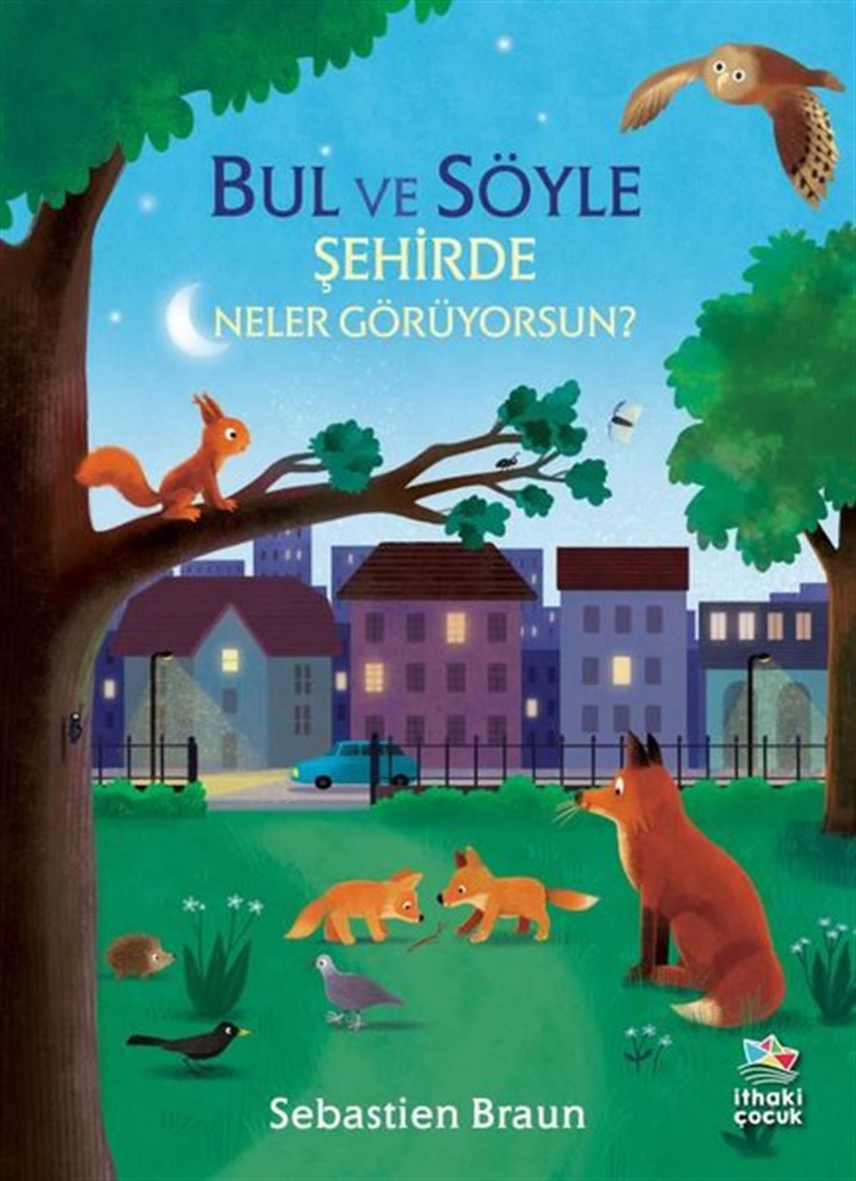 Sebastien BraunEgitim Etkinlik KitaplariBul ve Söyle - Şehirde Neler Görüyorsun?