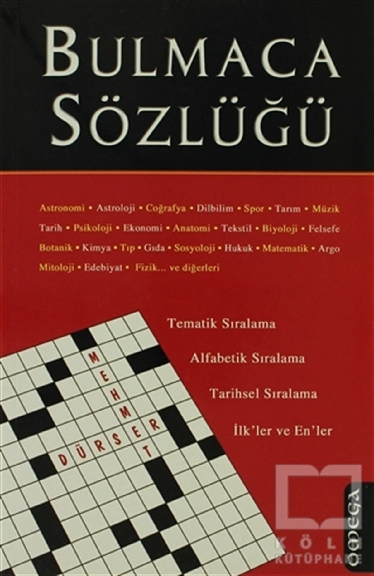 DerlemeReferans - Kaynak KitapBulmaca Sözlüğü