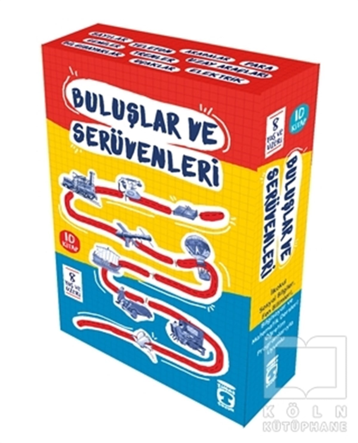 KolektifBilimsel Çocuk KitaplarıBuluşlar ve Serüvenleri 10 Kitap Takım