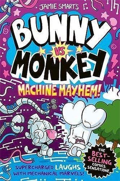 Jamie SmartGraphic NovelBunny vs Monkey: Machine Mayhem