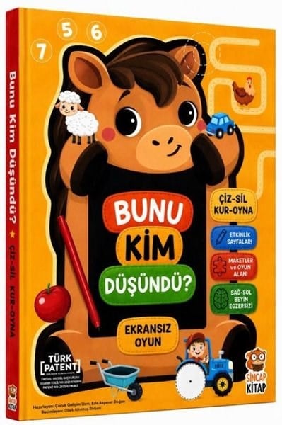 KolektifBoyama KitaplarıBunu Kim Düşündü? Tabletli - Maketli Etkinlik Kitabı