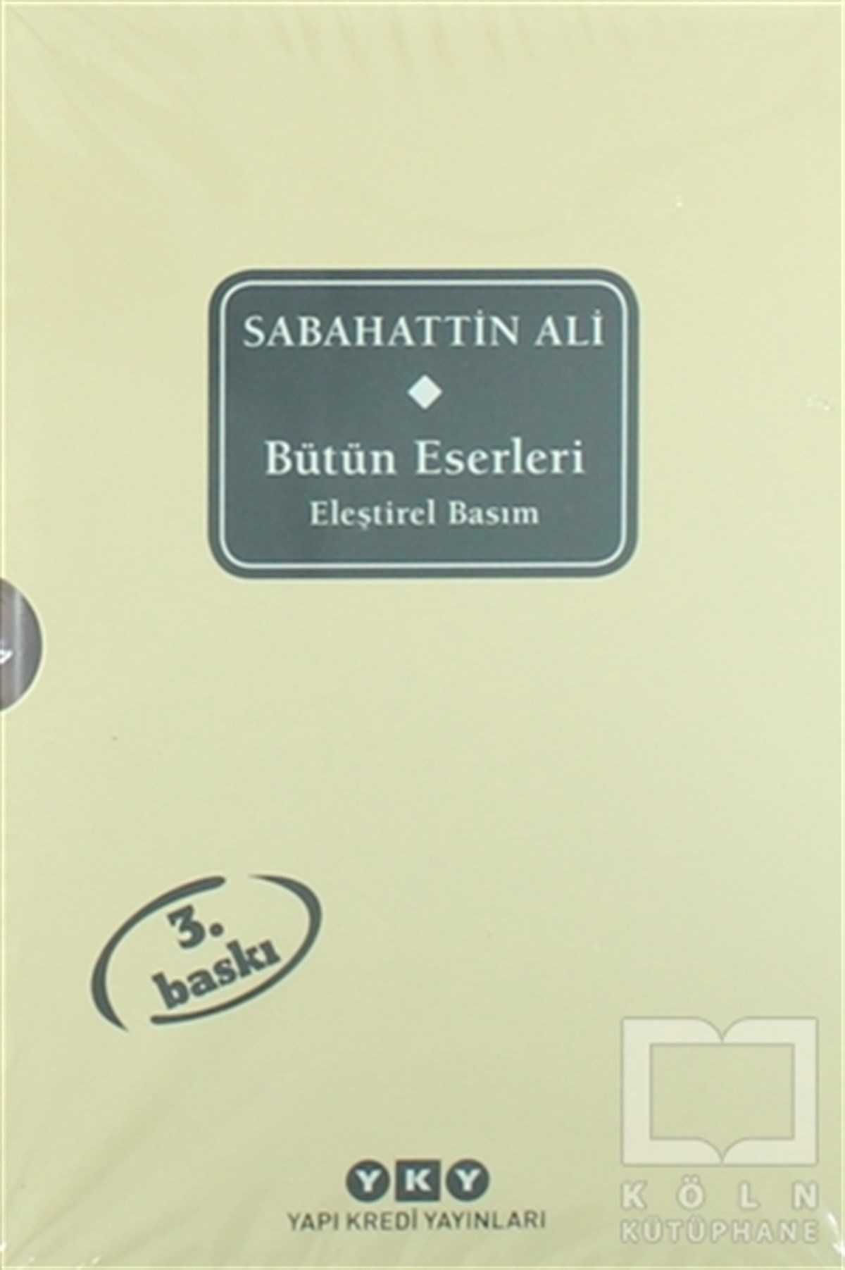 Sabahattin AliTürk EdebiyatıBütün Eserleri