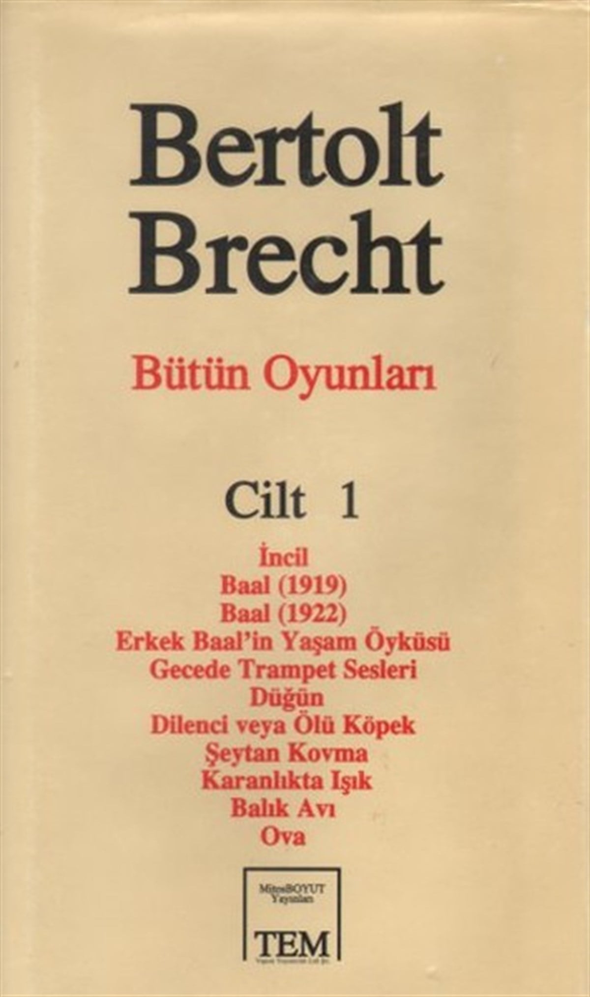 Yılmaz OnayDünya OyunlarıBütün Oyunları Cilt: 1