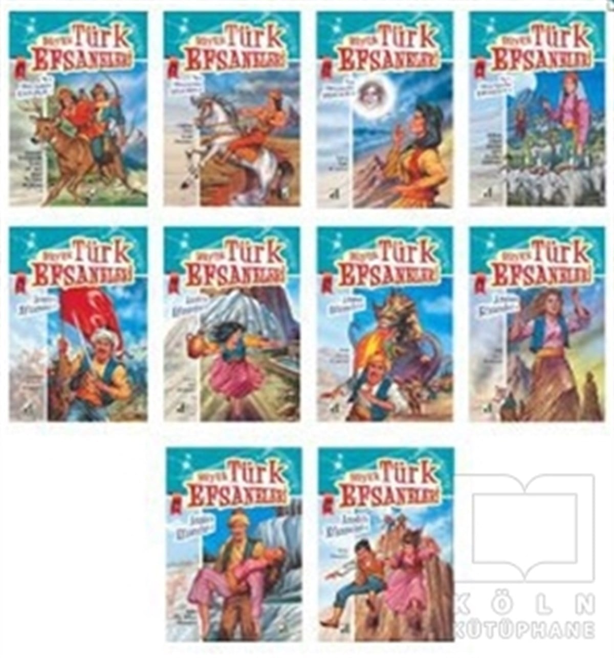 KolektifÇocuk RomanlarıBüyük Türk Efsaneleri (10 Kitap Takım)