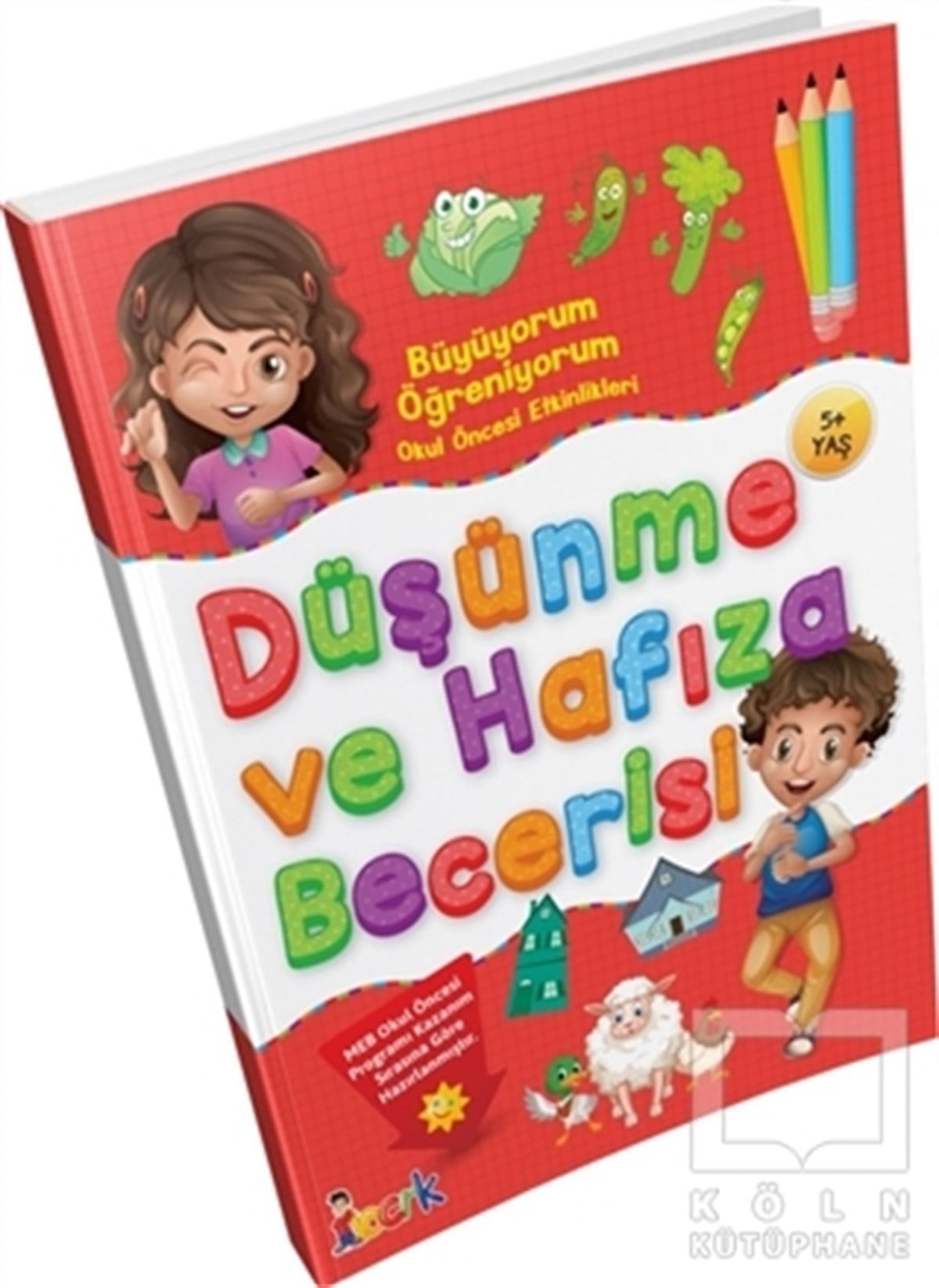 KolektifEtkinlik KitaplarıBüyüyorum Öğreniyorum Okul Öncesi Etkinlikleri  Düşünme ve Hafıza Becerisi