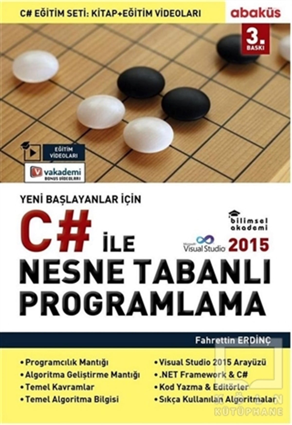 Fahrettin ErdinçProgramlamaC# ile Nesne Tabanlı Programlama