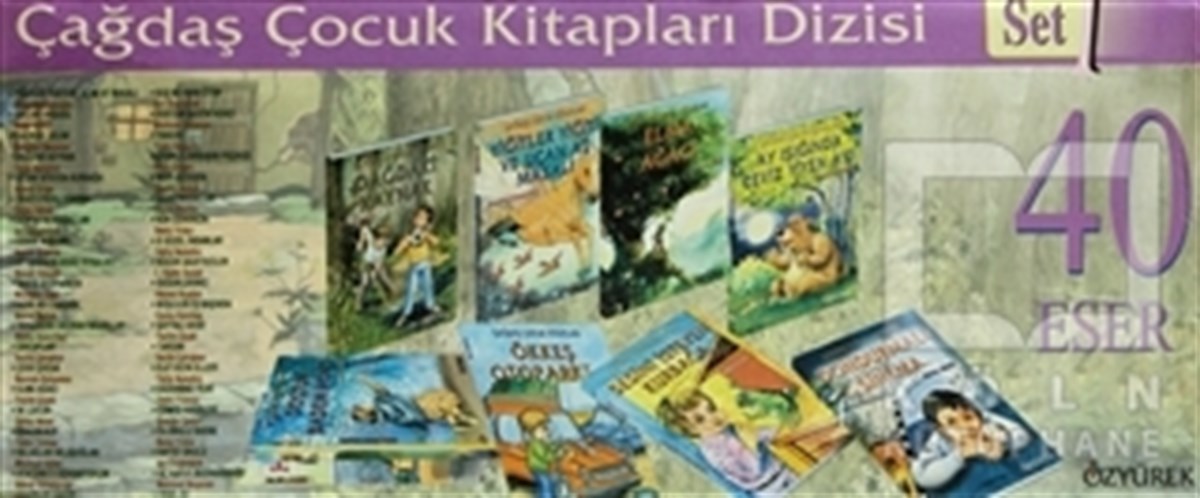 KolektifHikayelerÇağdaş Çocuk Kitapları Dizisi 1 (40 Kitap Kutulu)