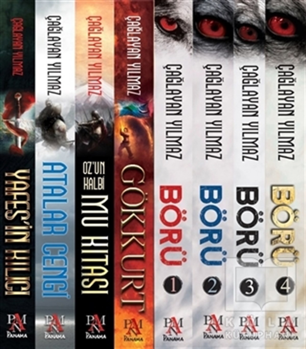 Çağlayan YılmazTürkçe RomanlarÇağlayan Yılmaz Seti ( 8 Kitap )
