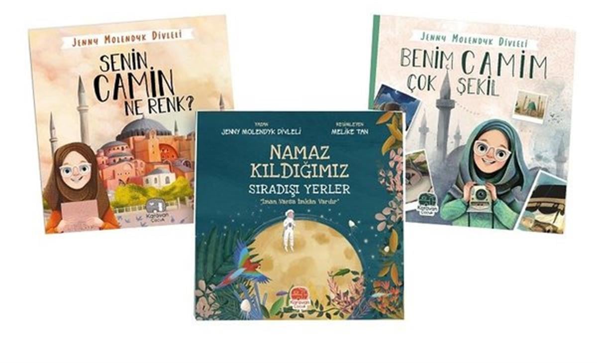 Jenny Molendyk DivleliIslami Çocuk KitaplariCami ve Namaz Seti - 3 Kitap Takım