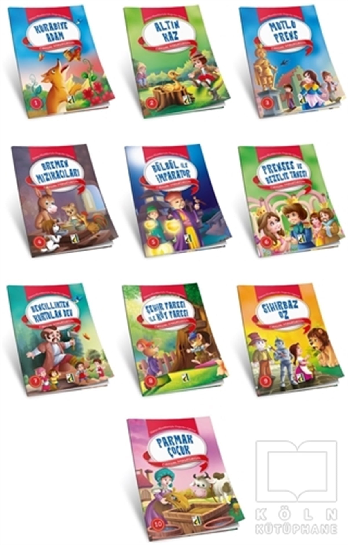KolektifHikayelerCanım Masallarım Seti (10 Kitap Takım)