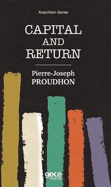 Pierre Joseph ProudhonPhilosophy FictionCapital and Return