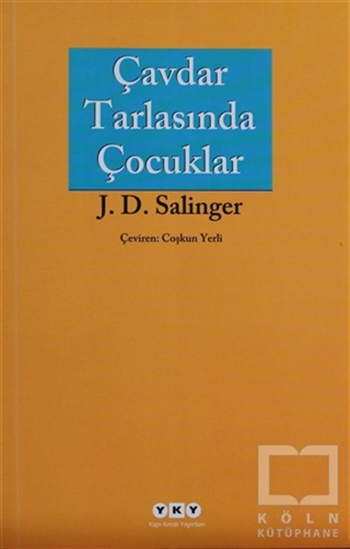 Jerome David SalingerRomanÇavdar Tarlasında Çocuklar
