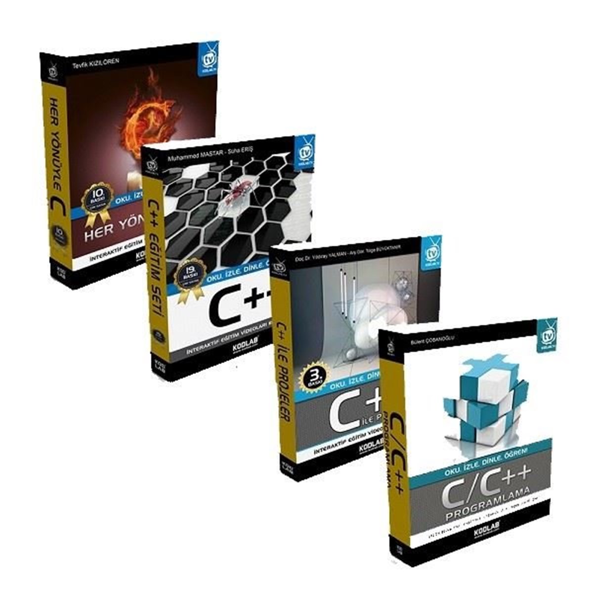 KolektifBilgisayar KitaplarıCC++ Programlama Seti-4 Kitap Takım