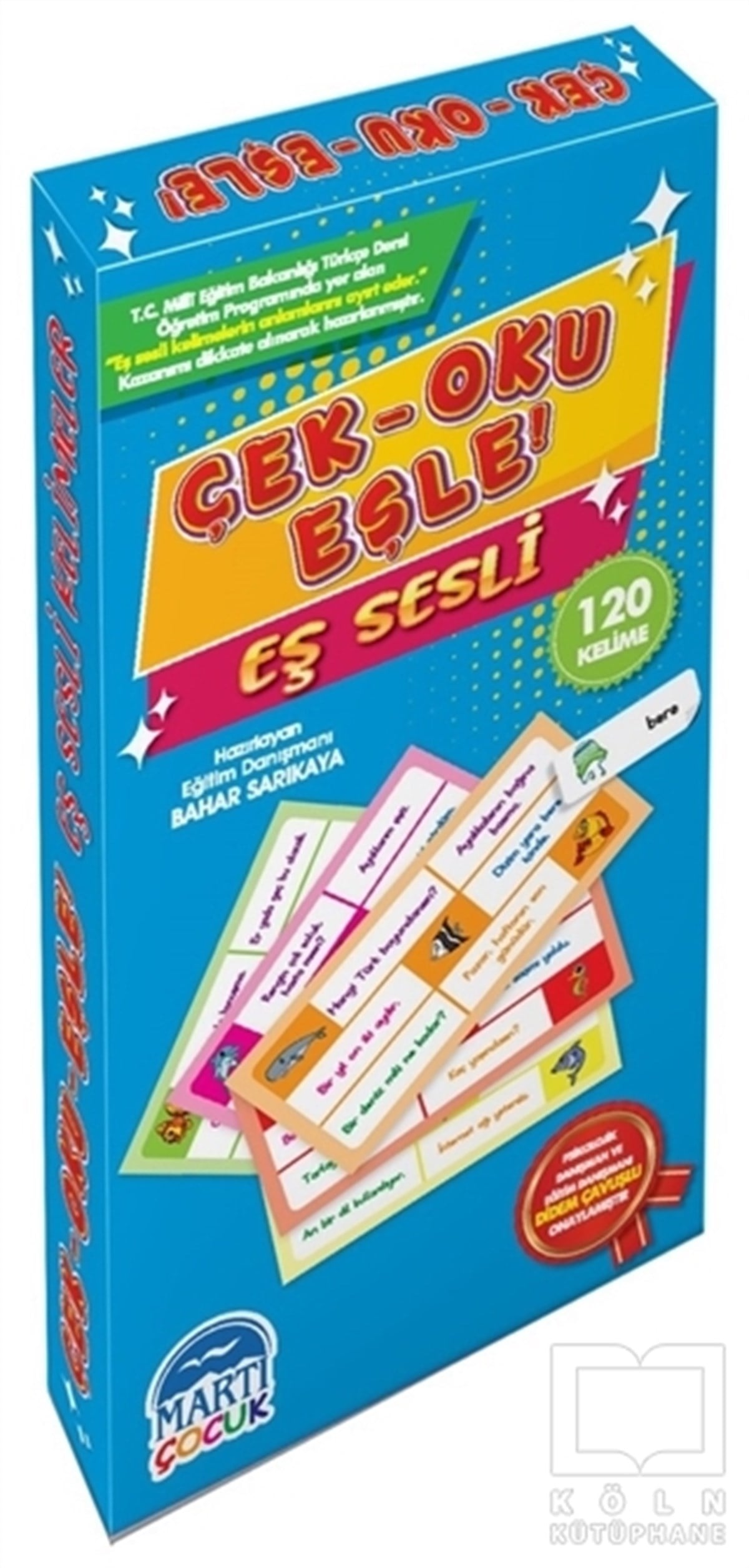 Köln KütüphaneOyun-OyuncakÇek - Oku - Eşle! / Eş Sesli 120 Kelime