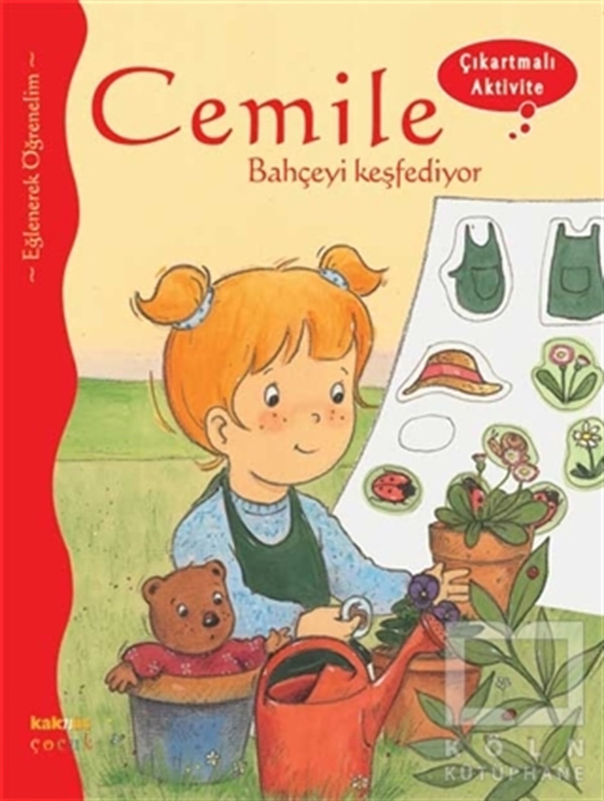 Aline de PetingyÇıkartmalı KitaplarCemile Bahçeyi Keşfediyor