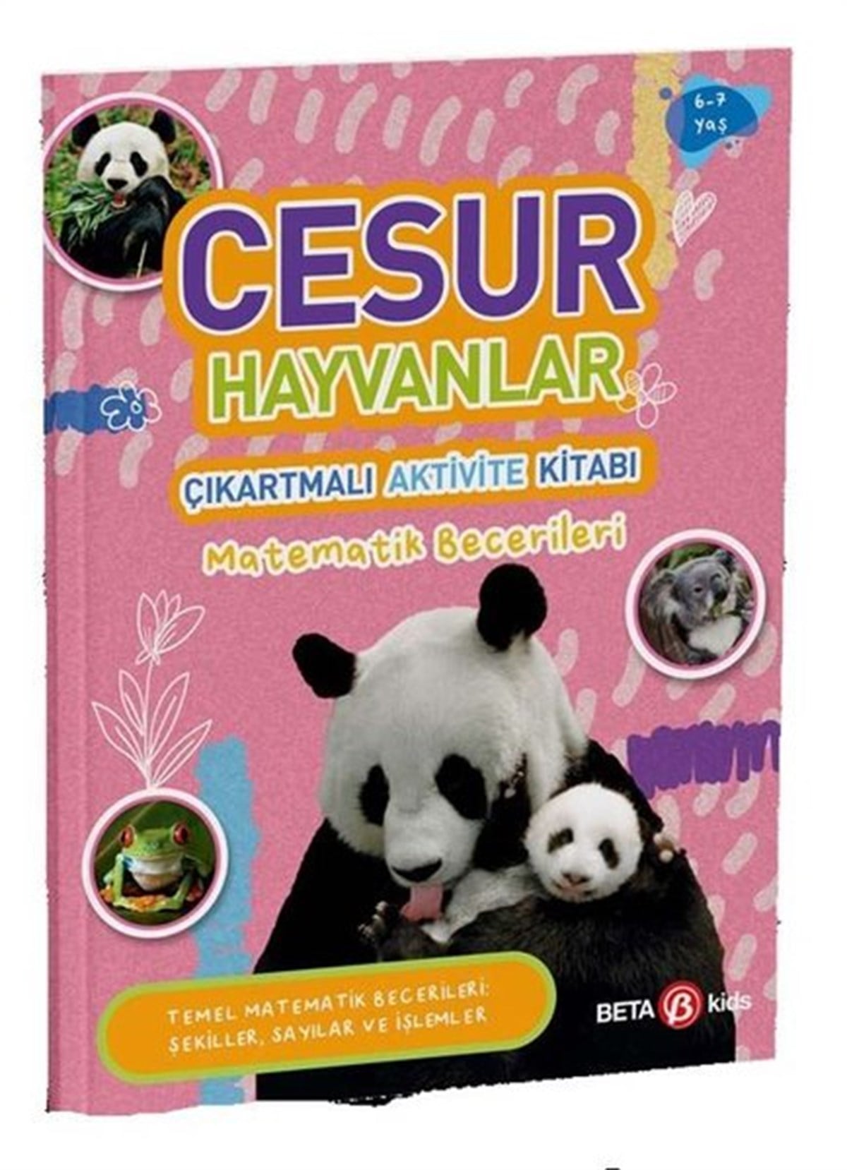 Buket KurtEgitim Etkinlik KitaplariCesur Hayvanlar - Çıkartmalı Aktivite Kitabı