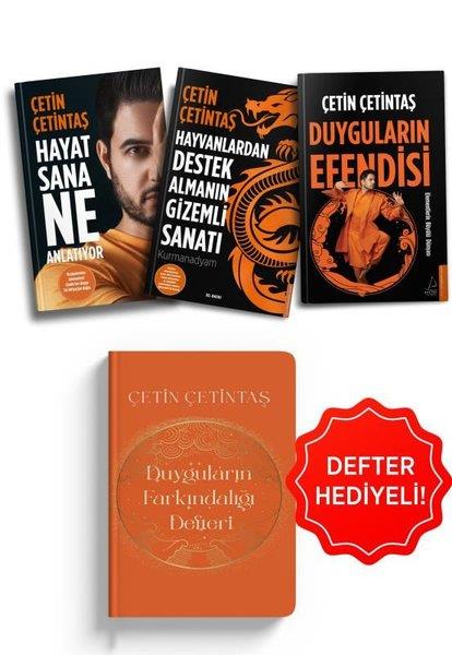 Çetin ÇetintaşKişisel Gelişim KitaplarıÇetin Çetintaş Defter Hediyeli Kitap Seti - 3 Kitap Takım