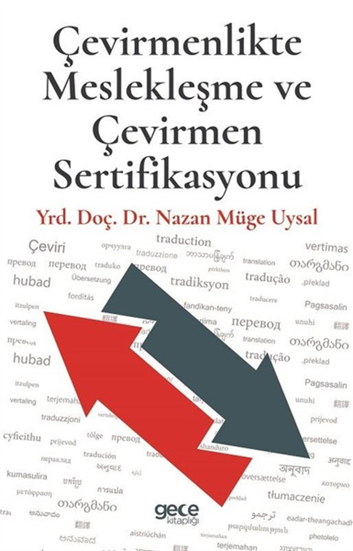 Nazan Müge UysalSosyoloji KitaplarıÇevirmenlikte Meslekleşme Ve Çevirmen Sertifikasyonu