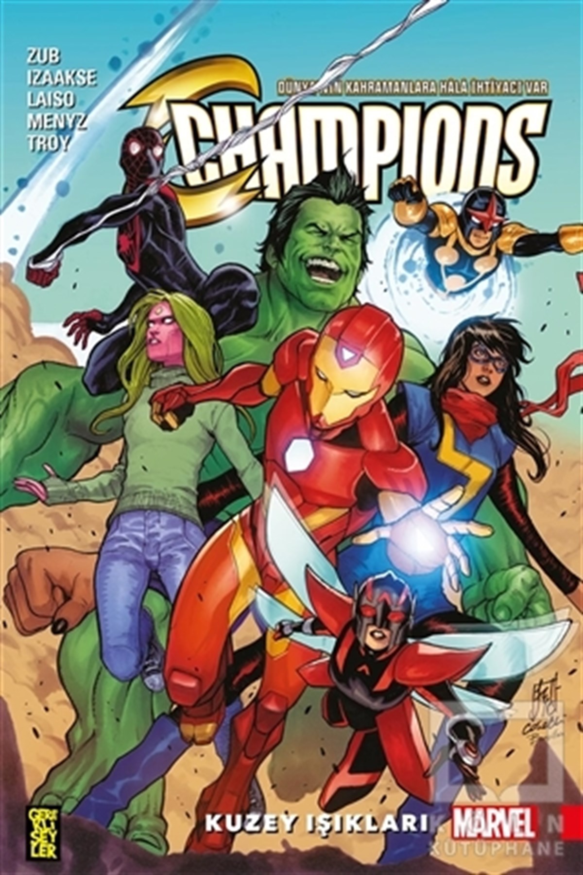 Jim ZubÇizgi RomanlarChampions 4 : Kuzey Işıkları
