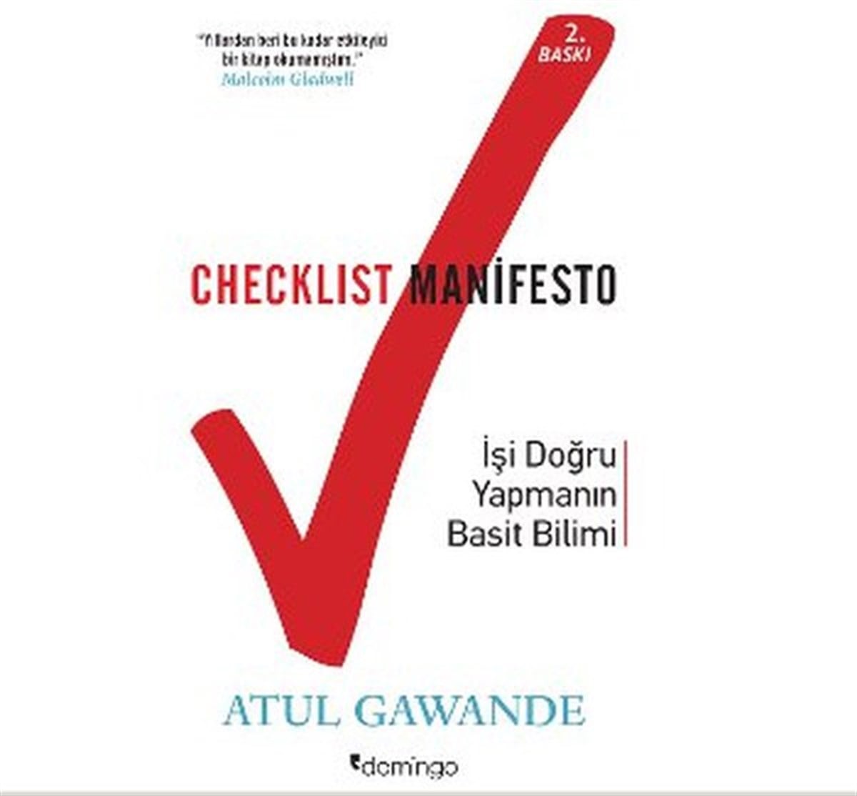 Şiirsel TaşKişisel Gelişim KitaplarıChecklist Manifesto-İşi Doğru Yapma
