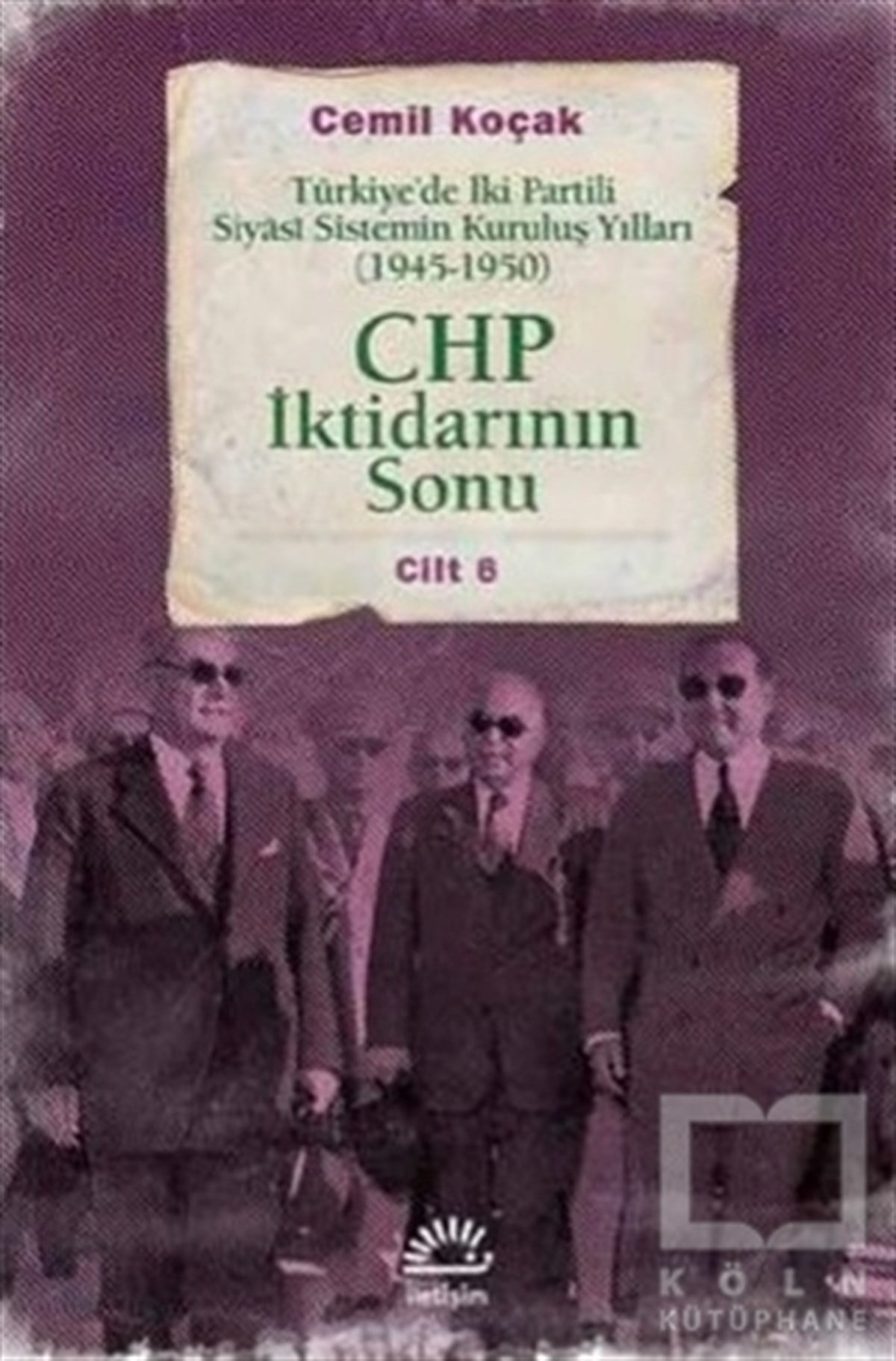 Cemil KoçakTürkiye Siyaseti ve PolitikasıCHP İktidarının Sonu