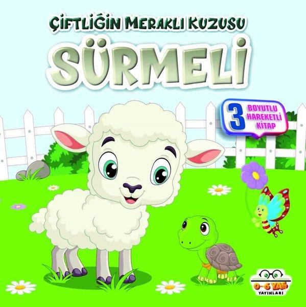 KolektifSesli Görüntülü Çocuk KitaplariÇiftliğin Meraklı Kuzusu Sürmel - 3 Boyutlu Hareketli Kitap