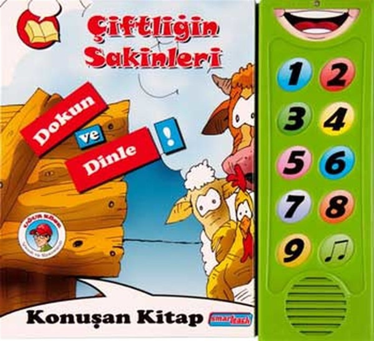 Uğur KöseSesli Görüntülü Çocuk KitaplariÇiftliğin Sakinleri-Konuşan Sesli K