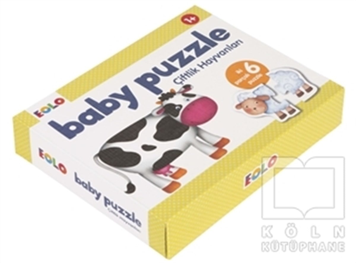 KolektifZeka GelişimiÇiftlik Hayvanları - Baby Puzzle