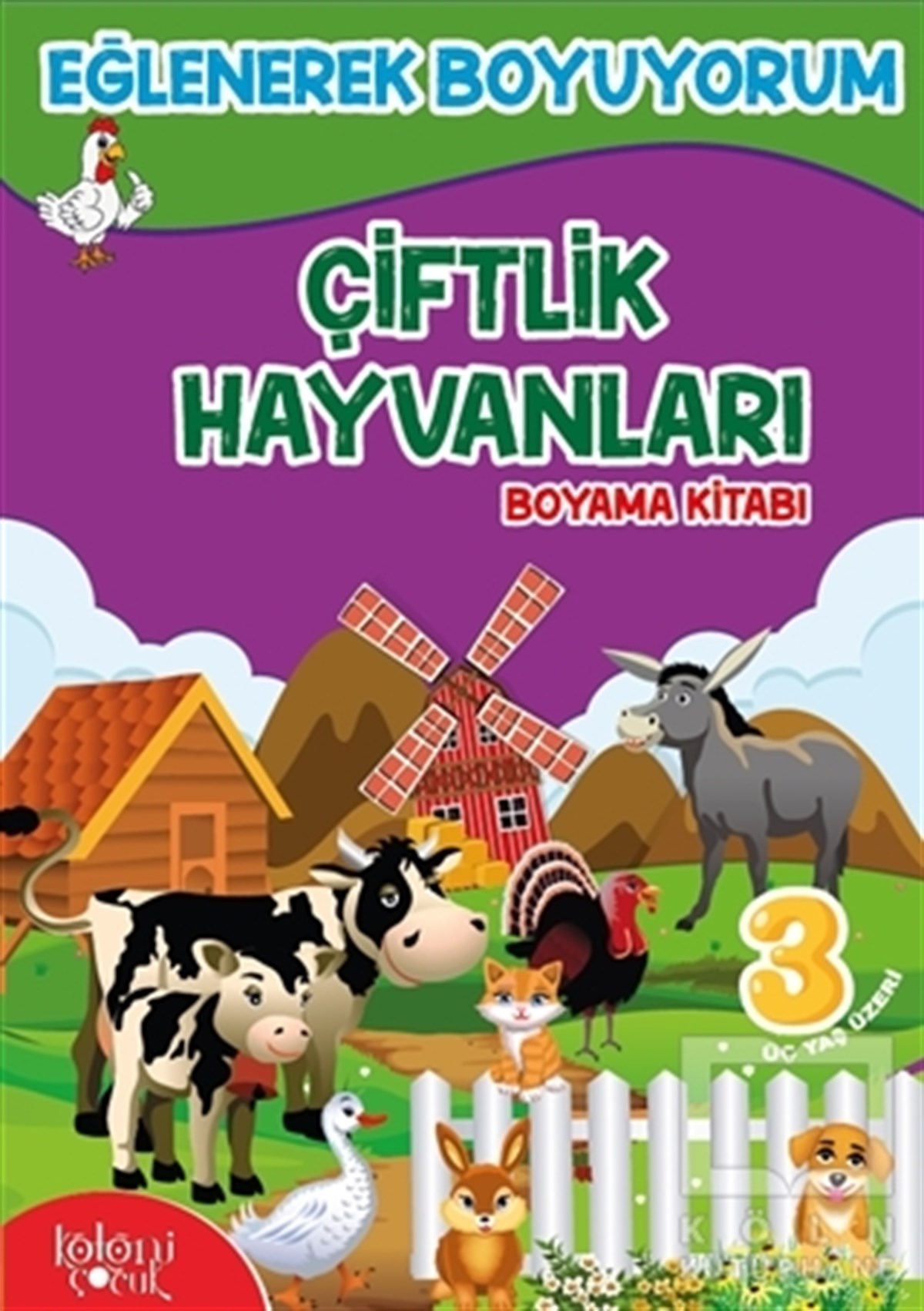 Hatice Nurbanu KaracaBoyama KitaplarıÇiftlik Hayvanları Boyama Kitabı