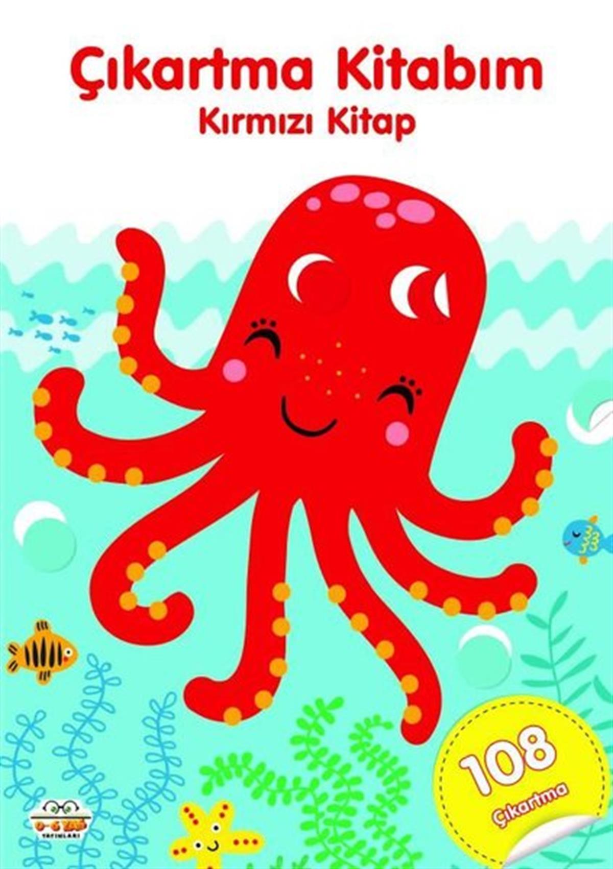 KolektifEgitim Etkinlik KitaplariÇıkartma Kitabım - Kırmızı Kitap