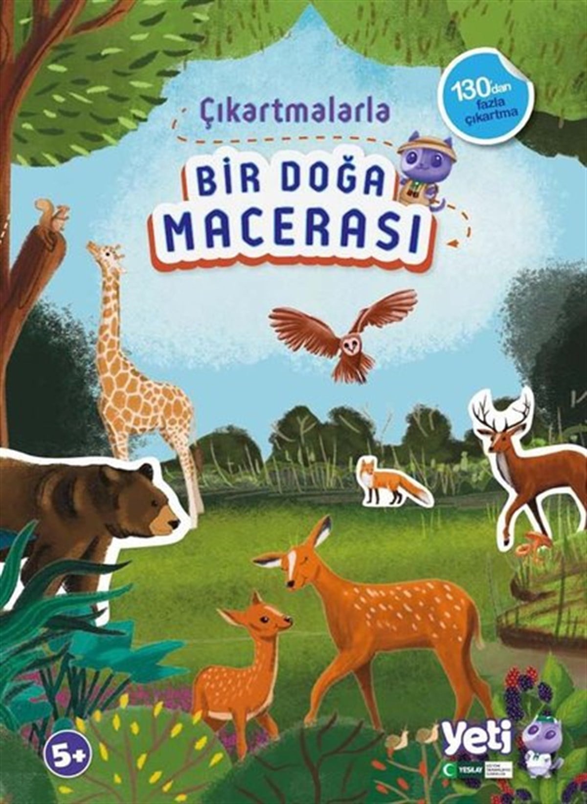 KolektifEtkinlik KitaplarıÇıkartmalarla Bir Doğa Macerası
