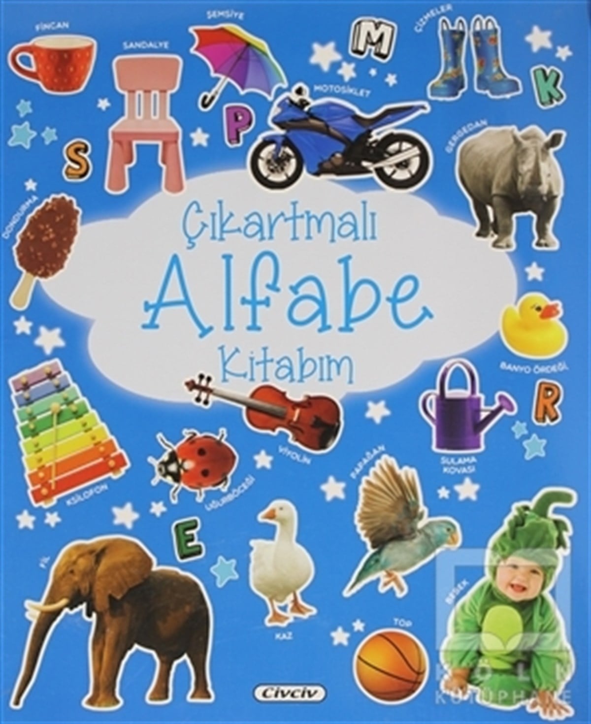 KolektifÇıkartmalı KitaplarÇıkartmalı Alfabe Kitabım