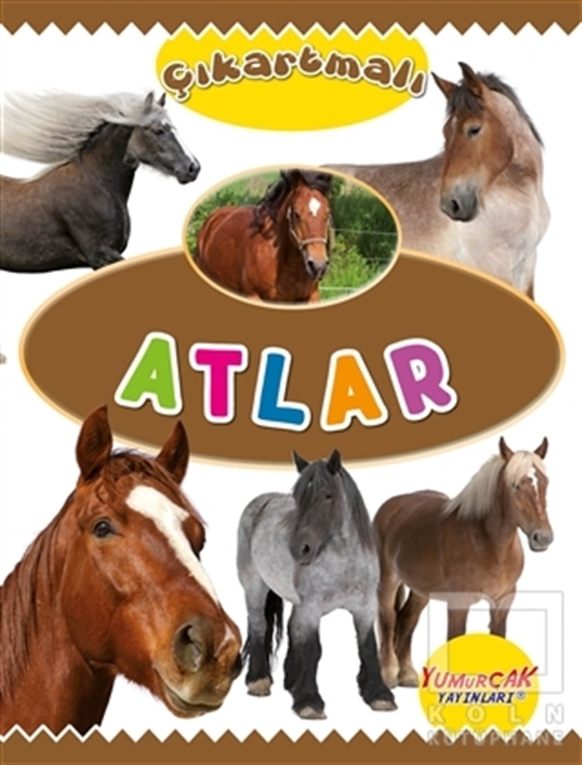 KolektifZeka Gelişimi KitaplarıÇıkartmalı Atlar