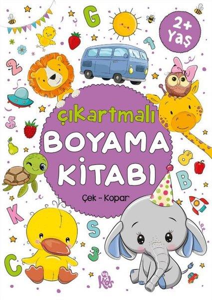 KolektifBoyama KitaplarıÇıkartmalı Boyama Kitabı Çek Kopar 2+Yaş