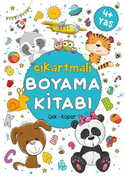 KolektifBoyama KitaplarıÇıkartmalı Boyama Kitabı Çek Kopar 4+Yaş