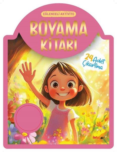 KolektifEgitim Etkinlik KitaplariÇıkartmalı Boyama Kitabı - Pembe - Eğlenceli Aktivite