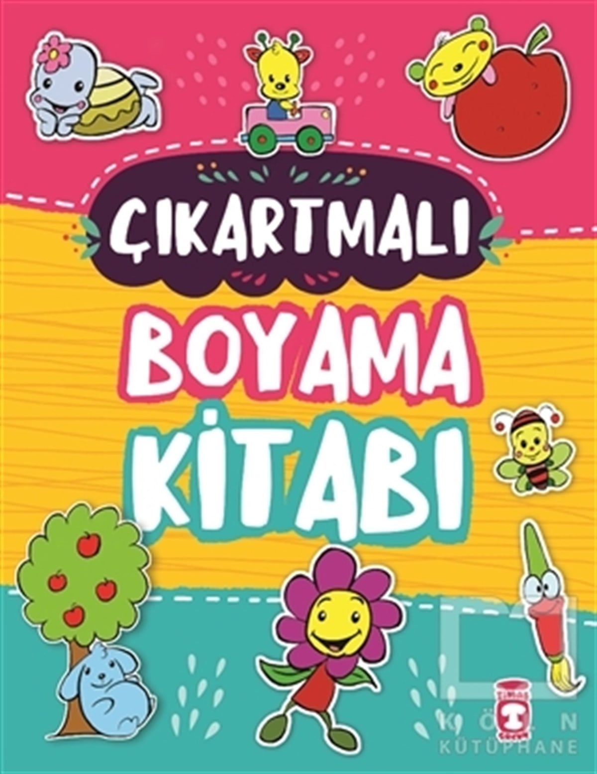 KolektifBoyama KitaplarıÇıkartmalı Boyama Kitabı (Sticker Hediyeli)