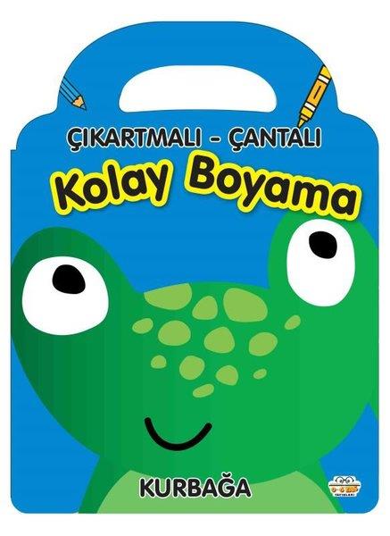 KolektifEgitim Etkinlik KitaplariÇıkartmalı - Çantalı Kolay Boyama - Kurbağa
