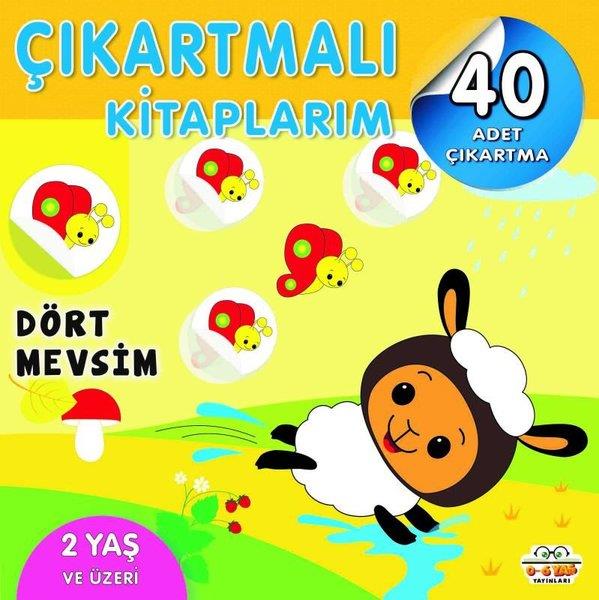 KolektifEgitim Etkinlik KitaplariÇıkartmalı Kitaplarım - Dört Mevsim + 2 Yaş ve  Üzeri