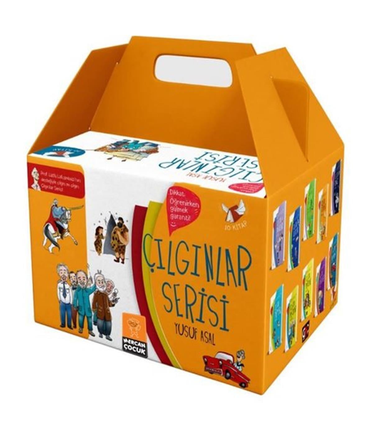 Yusuf AsalEtkinlik KitaplarıÇılgınlar Serisi Seti - 10 Kitap Takım - Kutulu