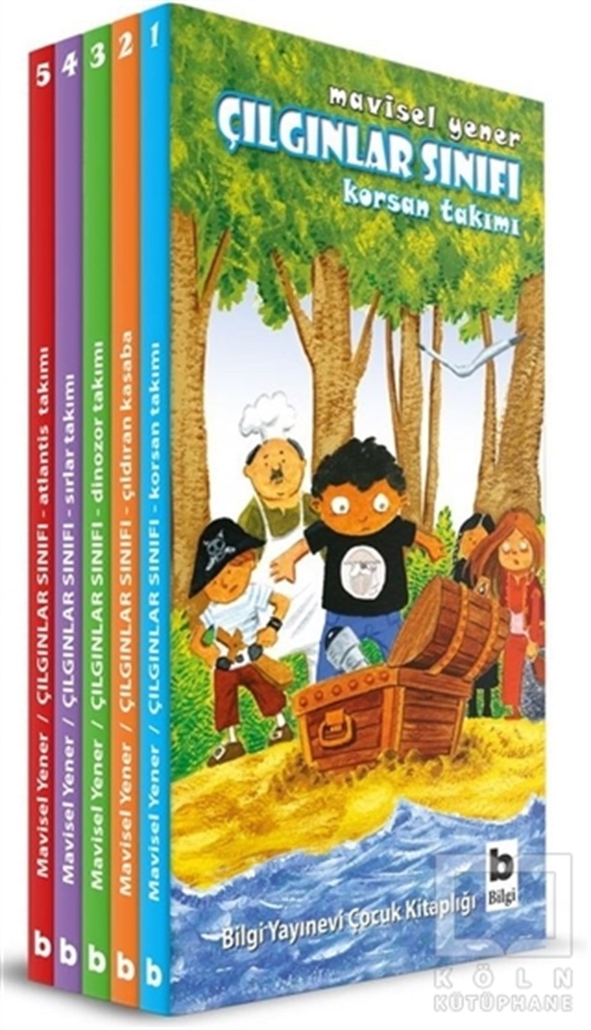 Mavisel YenerÇocuk RomanlarıÇılgınlar Sınıfı Seti (5 Kitap Takım)