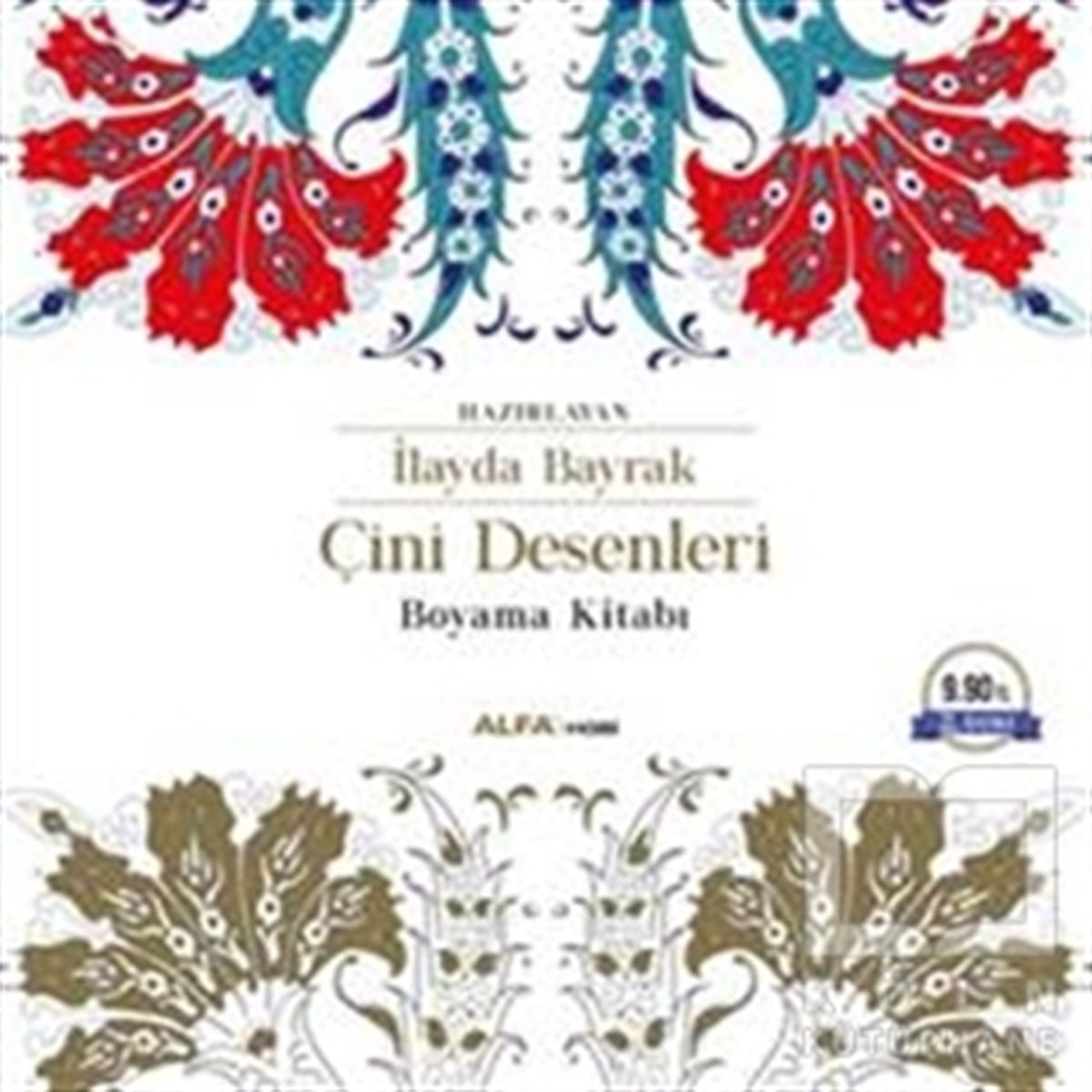 İlayda BayrakBüyükler için Boyama - Mandala KitaplarıÇini Desenleri Boyama Kitabı