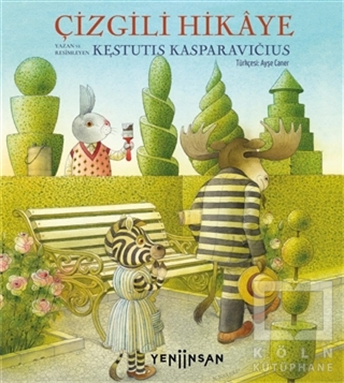 Kestutis KasparaviciusÇocuk Hikaye KitaplarıÇizgili Hikaye