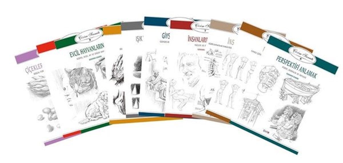 Giovanni CivardiResim KitaplarıÇizim Sanatı Serisi Seti-10 Kitap Takım