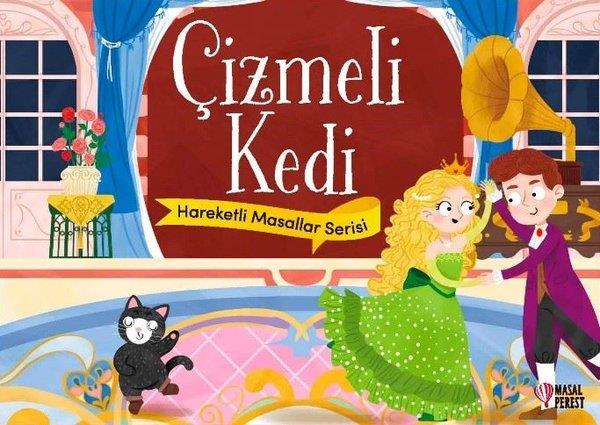 KolektifSesli Görüntülü Çocuk KitaplariÇizmeli Kedi - Hareketli Masallar Serisi