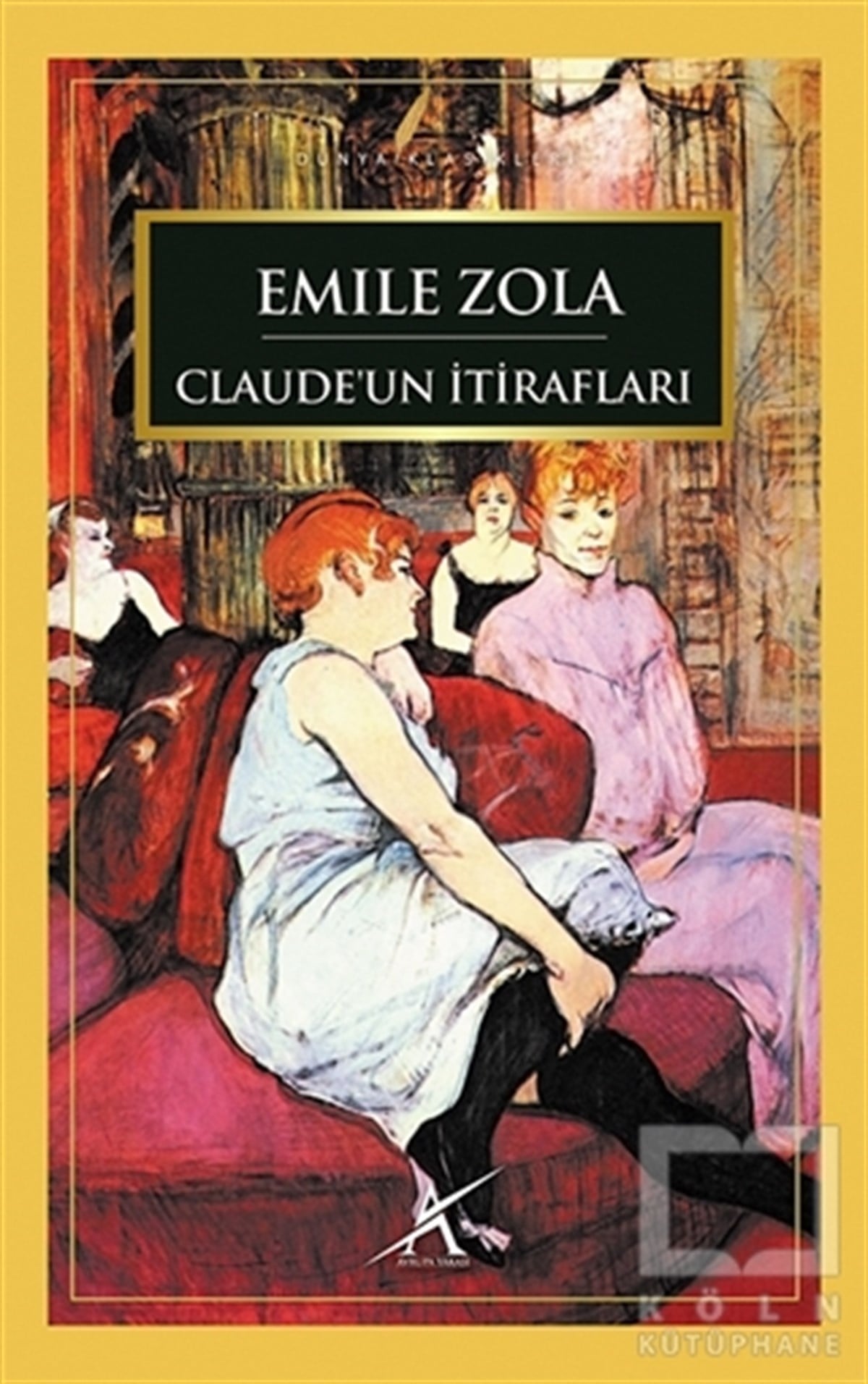 Emile ZolaRomanClaude'un İtirafları